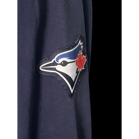 Toronto Blue Jays Men's‎ Medium Majestic Hoodie Pullover Sweatshirt - Picture 5 of 7